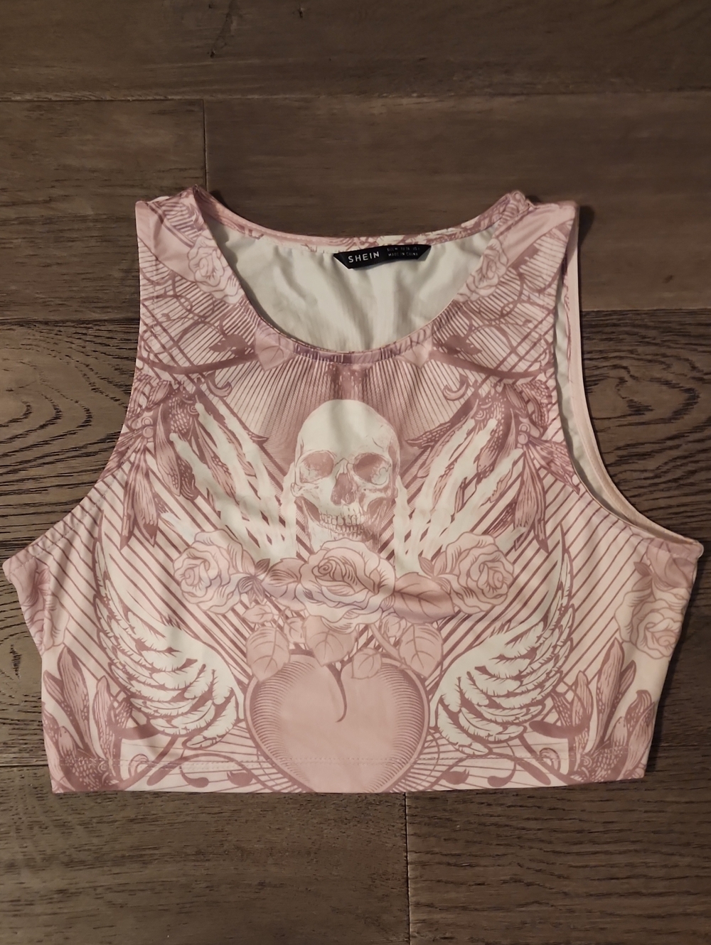 Skull Crop Top